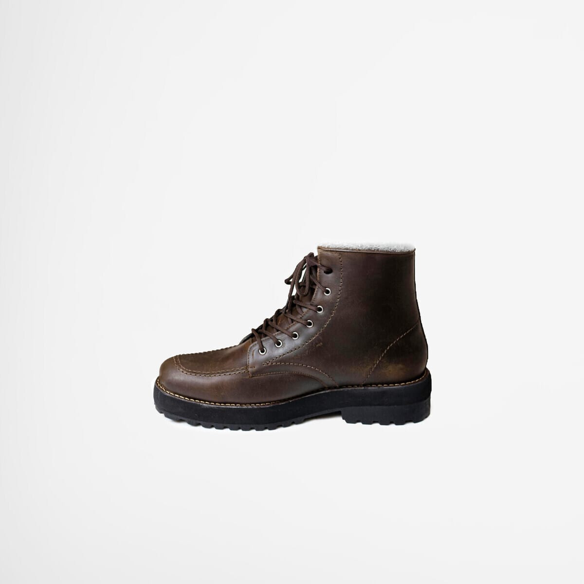Brown Lined Boots