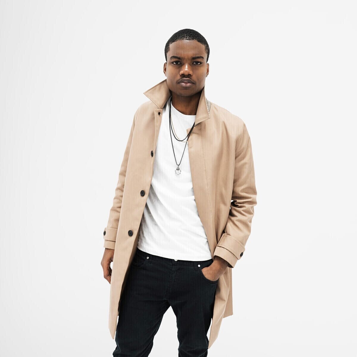 Cotton Trench Coat